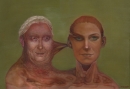 Anne Worbes, "alt & jung" 60x80 �l auf Leinwand, 