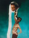 Anne Worbes, Enth�llung
108x84
�l / Collage (Gips & Rosen) auf Sperrholz, 
