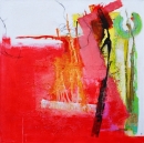 Christa Hartmann, CARPE DIEM / Pfl�cke den Tag
Acryl Mischtechnik auf Leinwand
100 x 100 cm, 