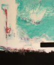 Christa Hartmann, Gem�lde / YXZ - Zeitsignatur
Acryl Mischtechnik auf Leinwand, 