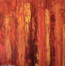 Sonja Petersen, happiness, w: 65 cm, h: 65 cm, oil on canvas, 